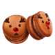 mad hit ho ho hot pudding reindeer macarons symbol icon