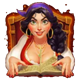 madame veyra fortune teller symbol icon