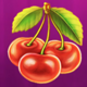 magic lady cherries symbol icon