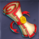 magic merlin spellbound scroll symbol icon