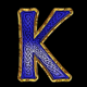 magic mirror k symbol icon