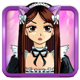 maids cafe riches lady black symbol icon