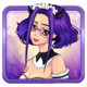 maids cafe riches lady purple symbol icon