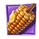 masked mayhem maize symbol icon