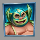 masked mayhem wrestler 3 symbol icon