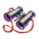 max spinwell temple explorer binoculars symbol icon
