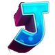 maximum zombie blue j symbol icon