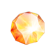 mega diamonds orange symbol icon