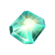 mega diamonds teal symbol icon