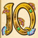 mega jackpots cleopatra 10 symbol icon