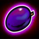 mega joker plum symbol icon