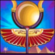 mega moolah goddess sun symbol icon