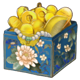 meow meow flower box symbol icon