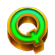 merlins mixtures green q icon symbol icon