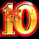 mermaids millions 10 symbol icon