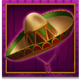mexican ways hat symbol icon