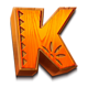 mexican ways k symbol icon