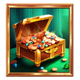 midas golden touch 3 chest symbol icon