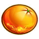 mighty crown legacy of mars orange orb symbol icon