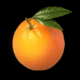 million 777 hot orange symbol icon