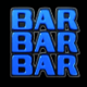 million 777 hot triple bar symbol icon