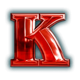 millionaire mystery k symbol icon