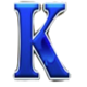 mine blast k symbol icon