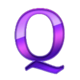money 5 q symbol icon