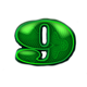 money 9 symbol icon