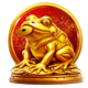 money tree frog symbol icon