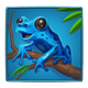 monkey bonanza frog symbol icon