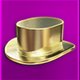 monopoly deluxe hat symbol icon
