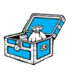 monopoly electric wins chest symbol icon
