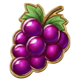 moon joker grapes symbol icon