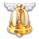 moon princess power of love bell symbol icon