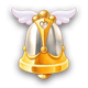 moon princess trinity bell symbol icon