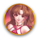 moon princess trinity pink symbol icon