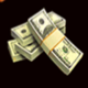 mooneys money cash symbol icon