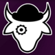 moovies clockwork orange cow symbol icon