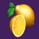 more dice and roll lemon symbol icon