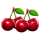 multi wilds red cherries symbol icon