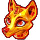 mummy it up jackal symbol icon
