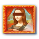 mystery heist mona lisa symbol icon