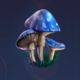 mystic force mushroom symbol icon