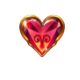 mystic lanterns heart symbol icon
