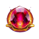 mystic lanterns ruby symbol icon