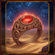 mystic mirage red ring symbol icon