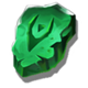 necromancers gate green rune gem symbol icon