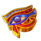 nefertiti hot eye symbol icon