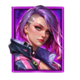 neo hackerz woman symbol icon